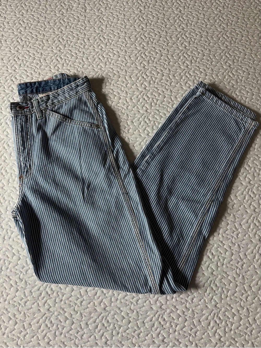 Rockies Blue & White Pinstripe Women’s Jeans